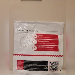 Instant Pot Silicone Sealing Clear ring replacement